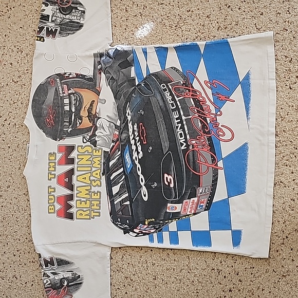 Vintage Dale Earnhardt All Over Print T-shirt - Picture 11 of 12